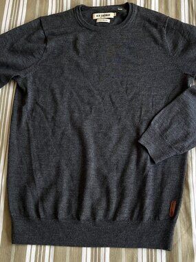 Ben Sherman Grey Merino Wool Sweater size S (men)